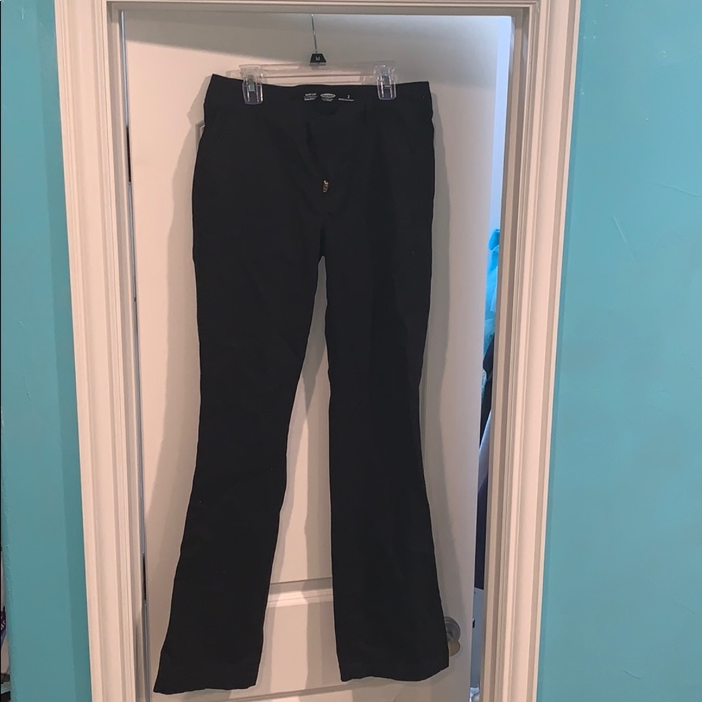 Black boot-cut Old Navy pants